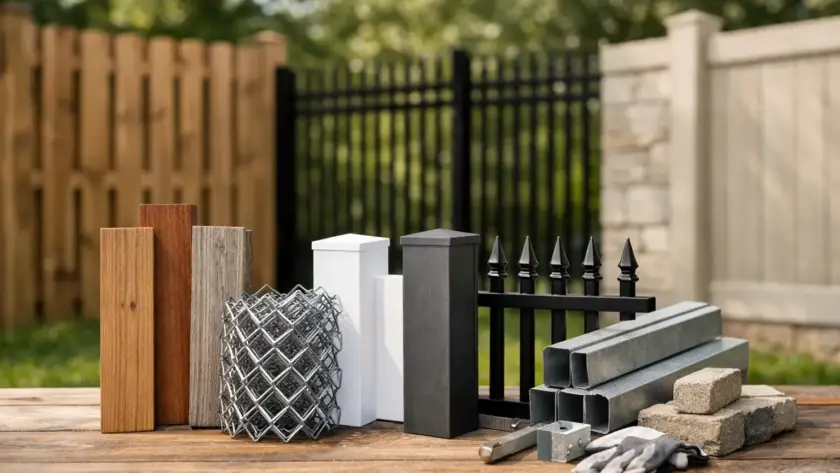 How to Choose Fence Materials That Last