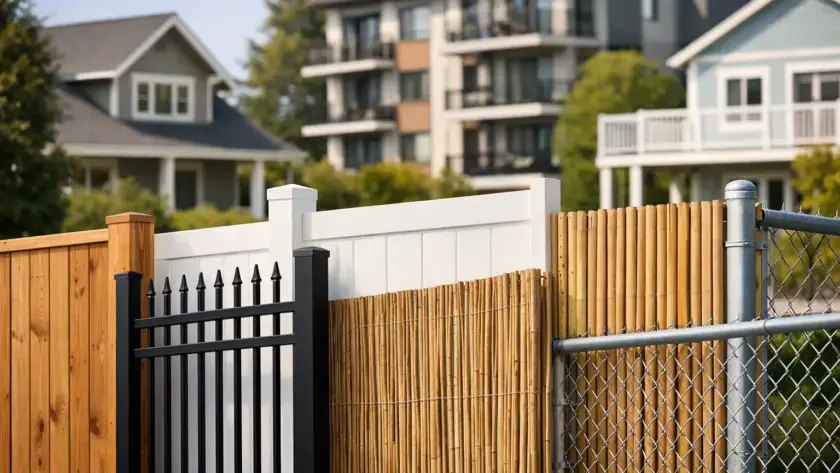 5 Best Fence Options for Rental Property
