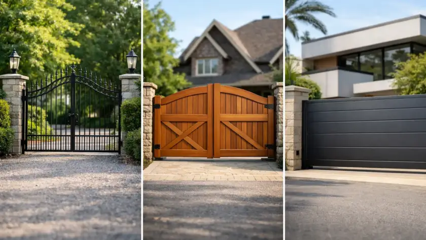 Best Gates for Driveways That Fit Your Property