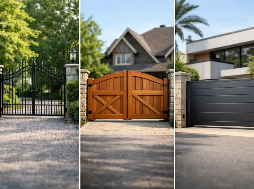 Best Gates for Driveways That Fit Your Property