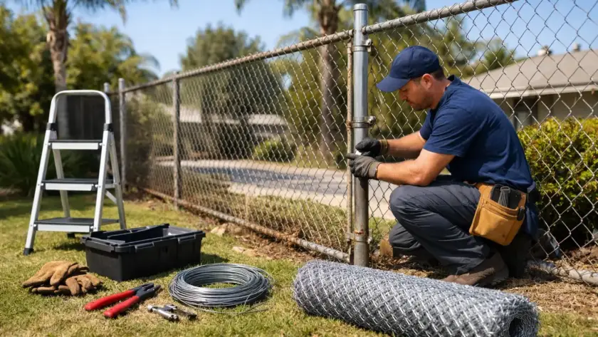 Chainlink Fence Repair Los Angeles: What to Fix