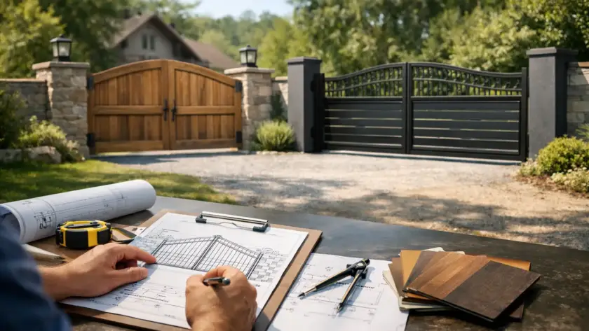 How to Plan a Custom Gate That Fits Your Property