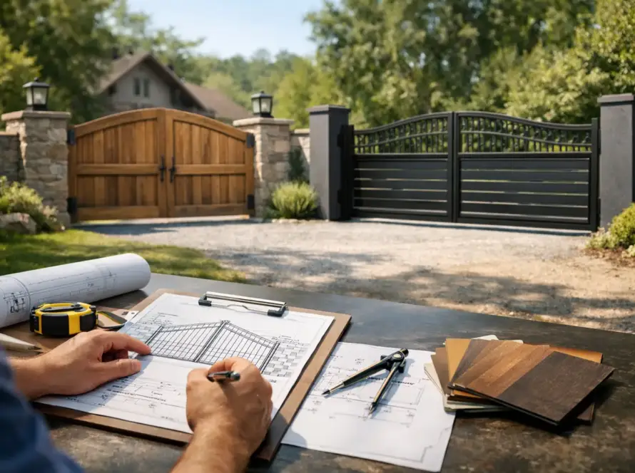 How to Plan a Custom Gate That Fits Your Property
