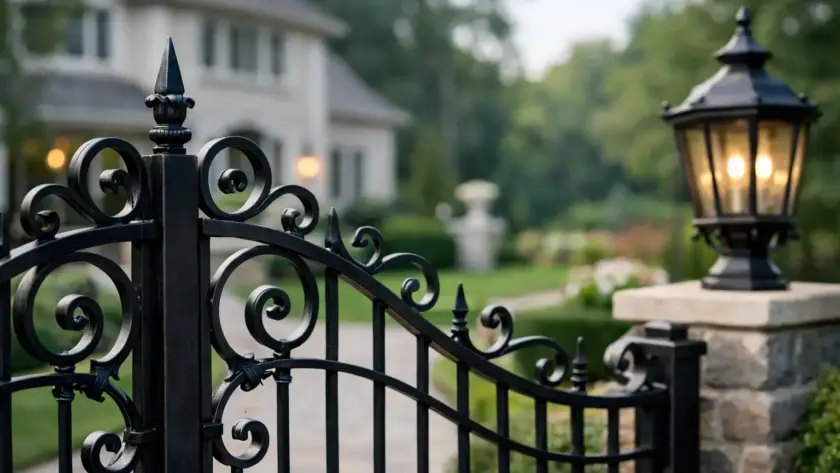 Why Choose Wrought Iron for Your Property